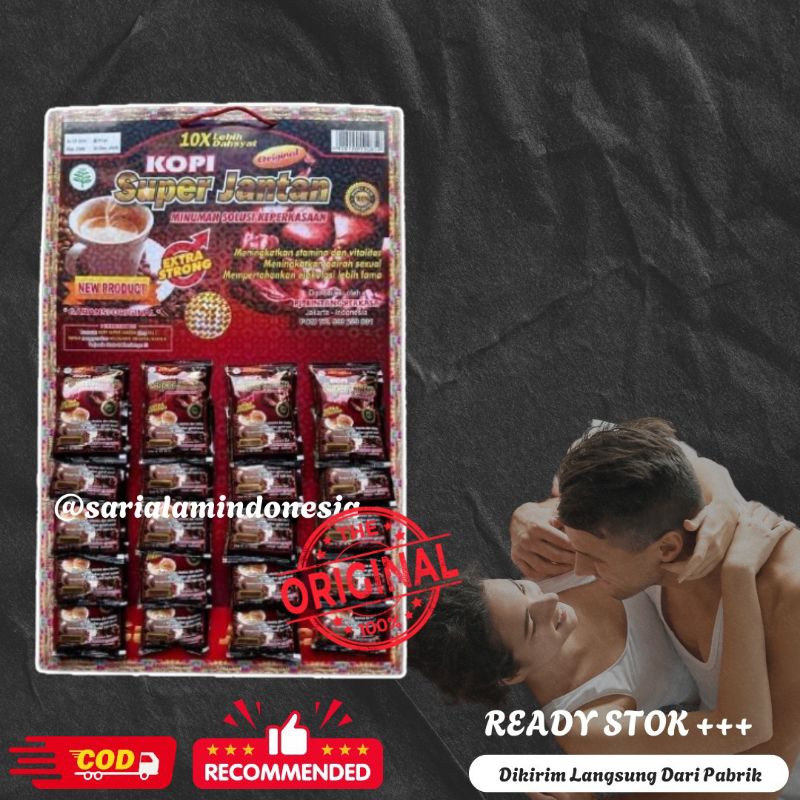 

super jantan kopi papan isi 20 sachet