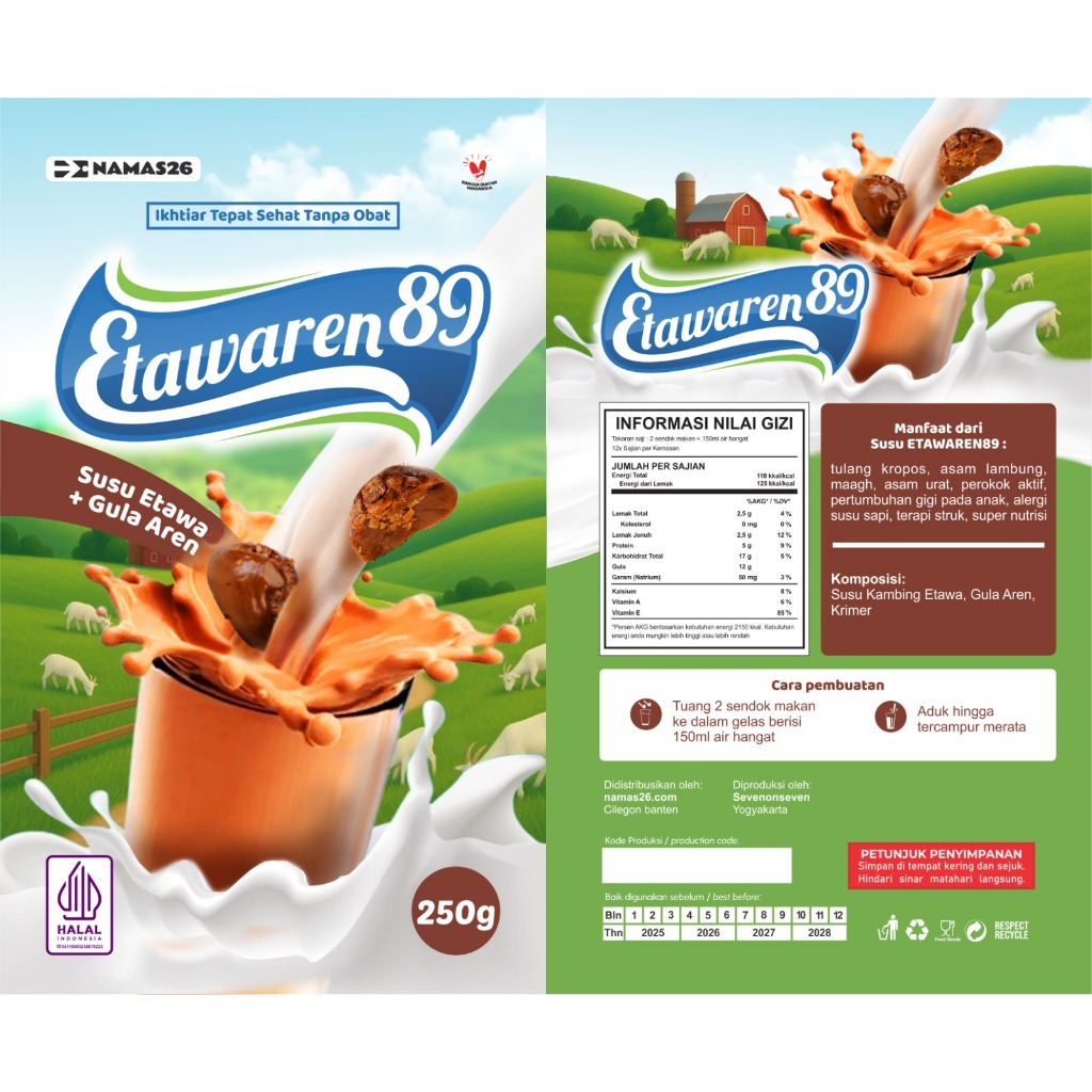 

SUSU ETAWAREN SUSU ETAWA DAN GULA AREN SUSU KAMBING ETAWA SUPER NUTRISI DAN SUPLEMEN KESEHATAN