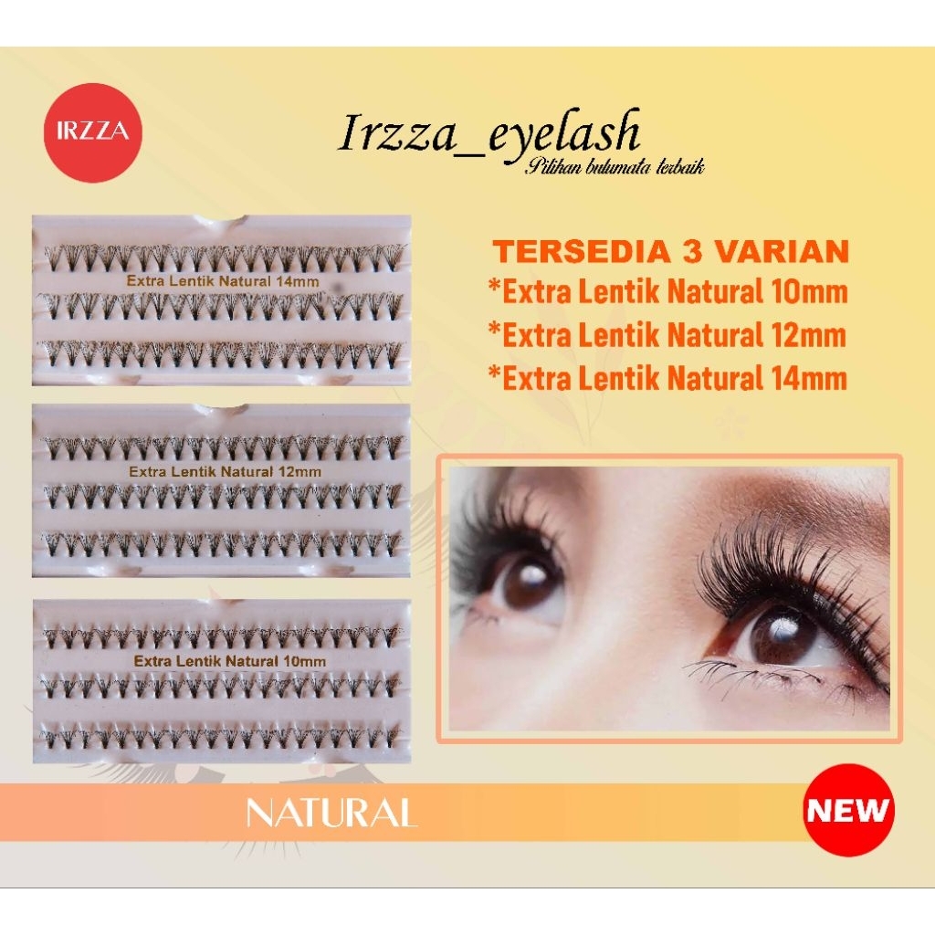 BULUMATA TANAM EXTENSION extra Lentik Natural
