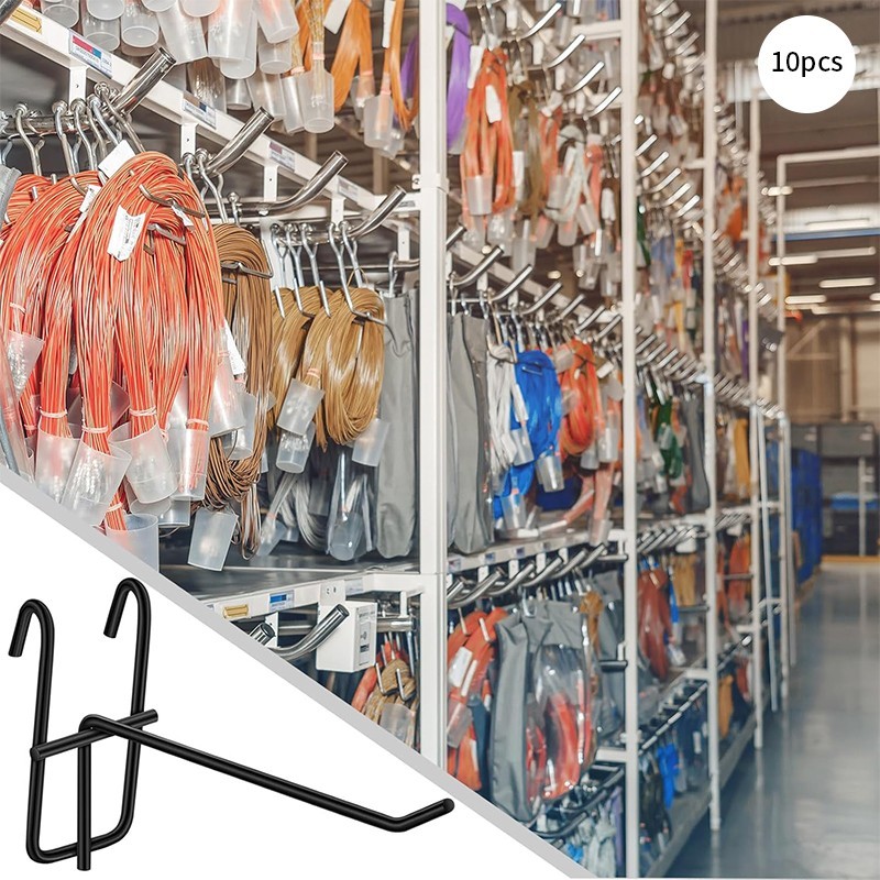 Delova 10pcs Ram Gantungan Dinding Hook Ram Gantungan Ram Gantungan Aksesoris Cantolan Hook Ram