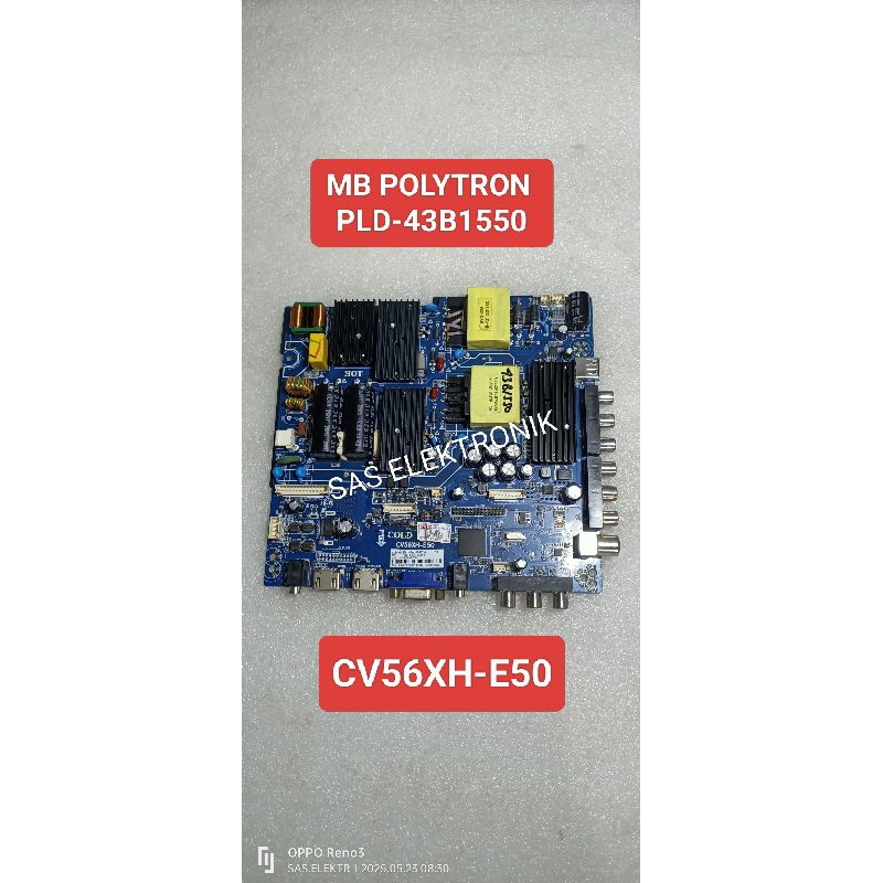 MB BOARD MOTHERBOARD MAINBOARD MESIN TV LED POLYTRON 43 INCH PLD43B1550 PLD-43B15502 PLD -43B1550