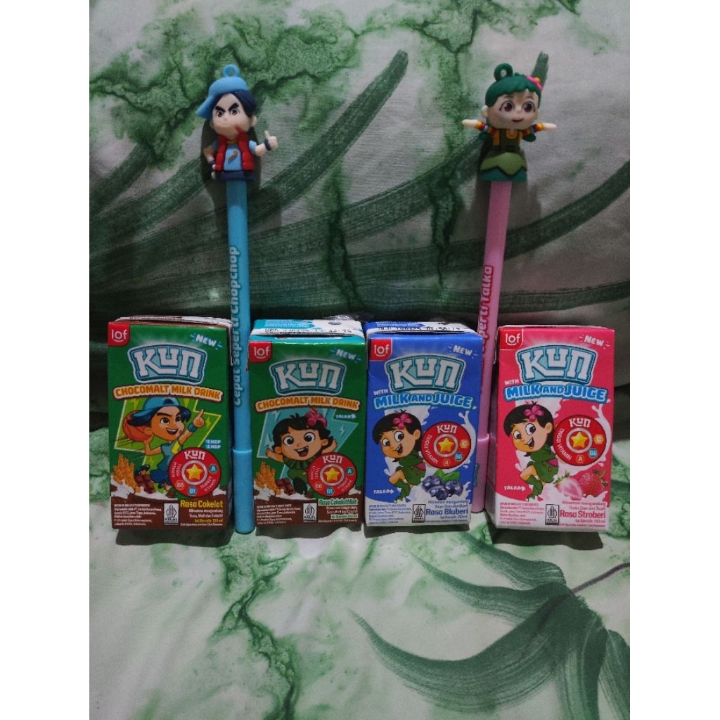 

Susu UHT lof KUN milk juice 110ml