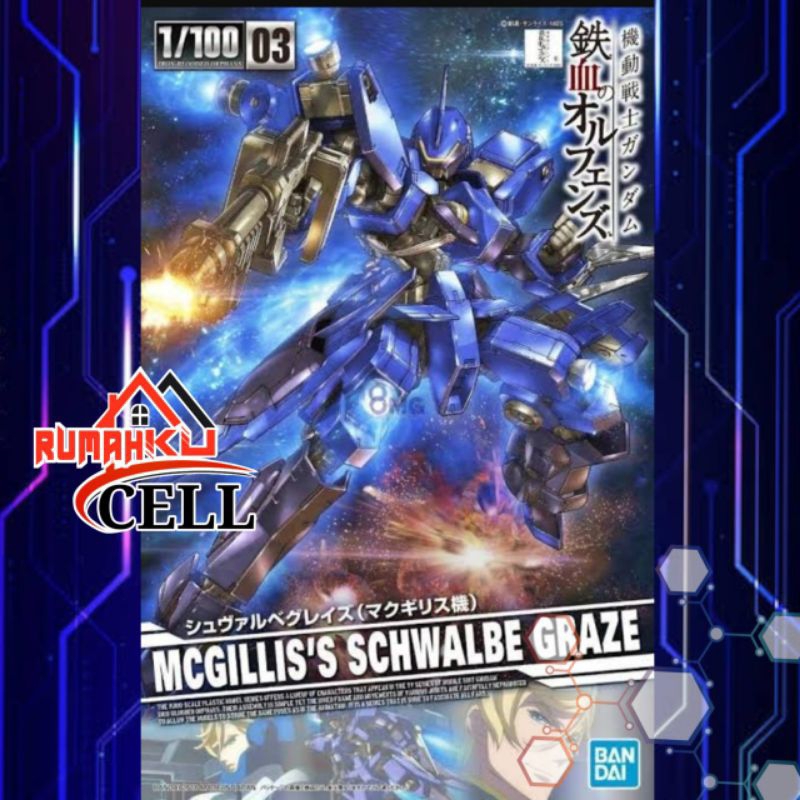 Mcgillis's Schwalbe Graze GUNDAM NG 1/100 BANDAI