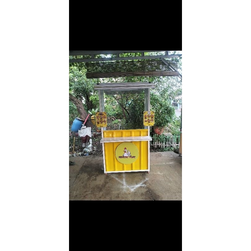 booth container makanan dan minuman kekinian