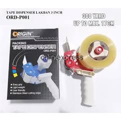 

Tape Dispenser/Pemotong Plakban/Lakban Besar Origin 2"/2 inch dengan Pegangan/Gagang