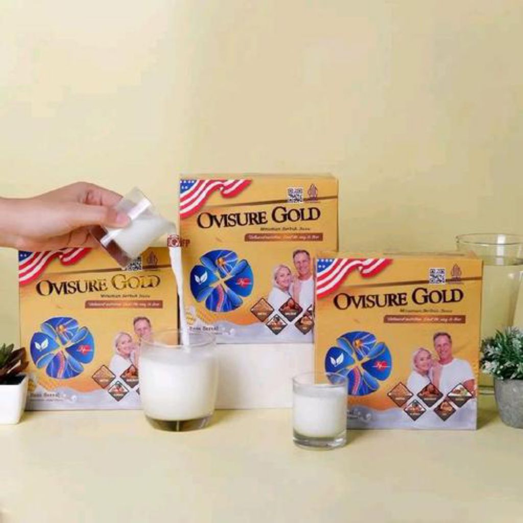

PROMO PAKET 5 BOX || OVISURE GOLD SUSU KESEHATAN TULANG SENDI & OSTEOPOROSIS 100% ORIGINAL