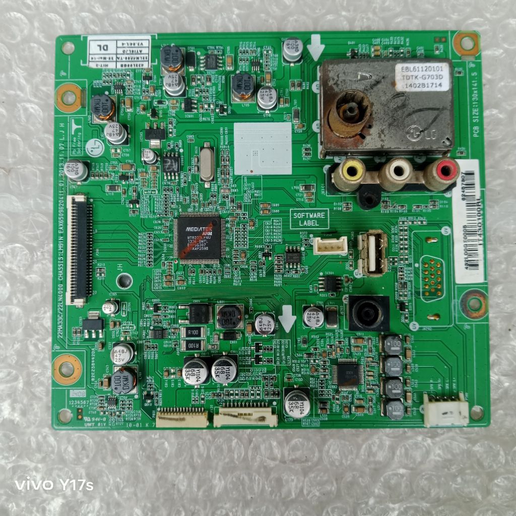 MB MOBO MAINBOARD MESIN TV LG 22N4000 22N4000-TA NORMAL TESTED