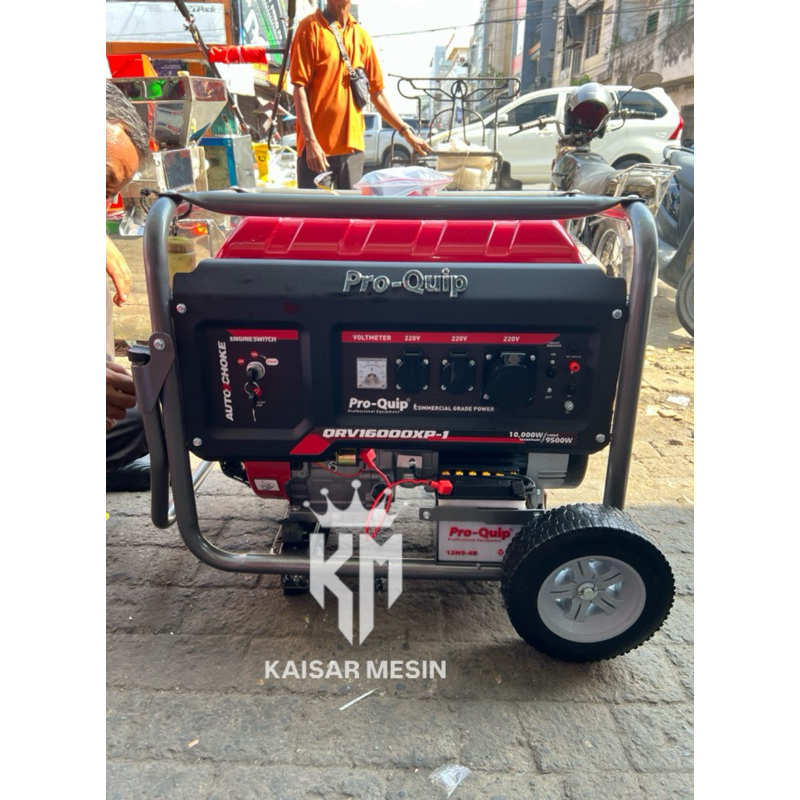 Genset Bensin 10000 Watt PROQUIP QRV 16000 XP-1 Auto Choke Generator Listrik Bensin QRV16000 XP-1