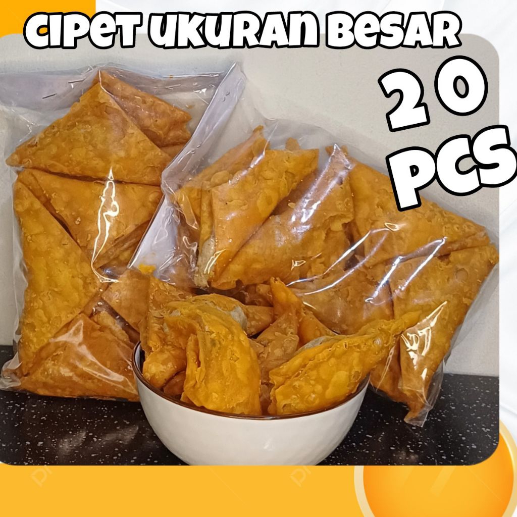 

ISI 20 PCS CUANKI CIPET SEGITA UKURAN BESAR