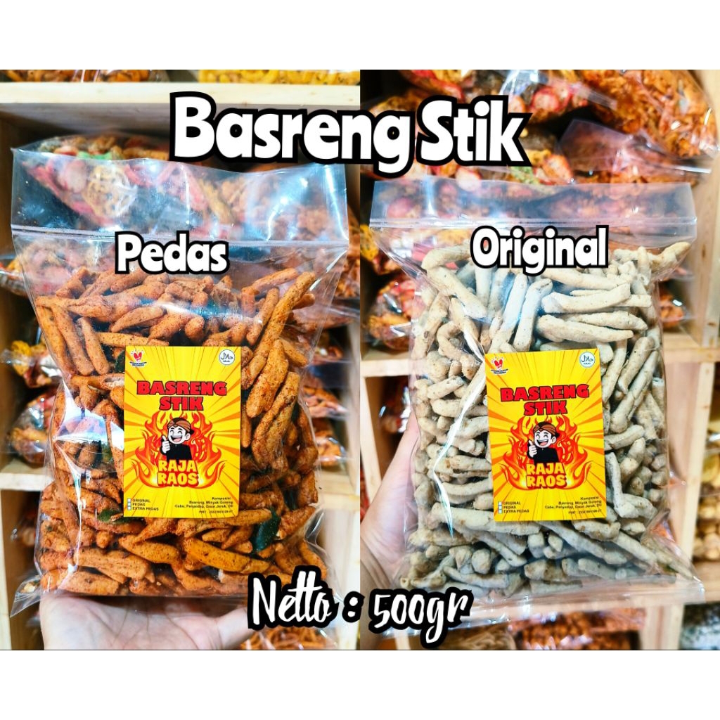

BASRENG STIK DAUN JERUK RAJA RAOS/ BASRENG ORI DAUN JERUK 500GR