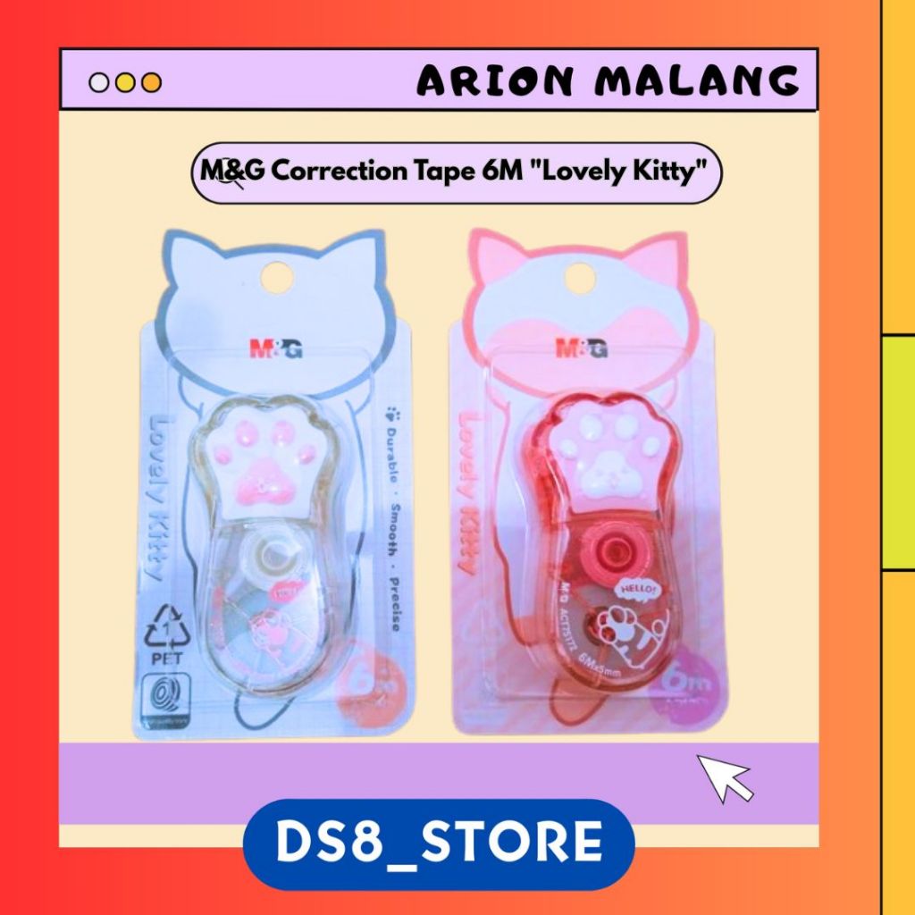 

M&G Correction Tape 6M "Lovely Kitty" ACT75172