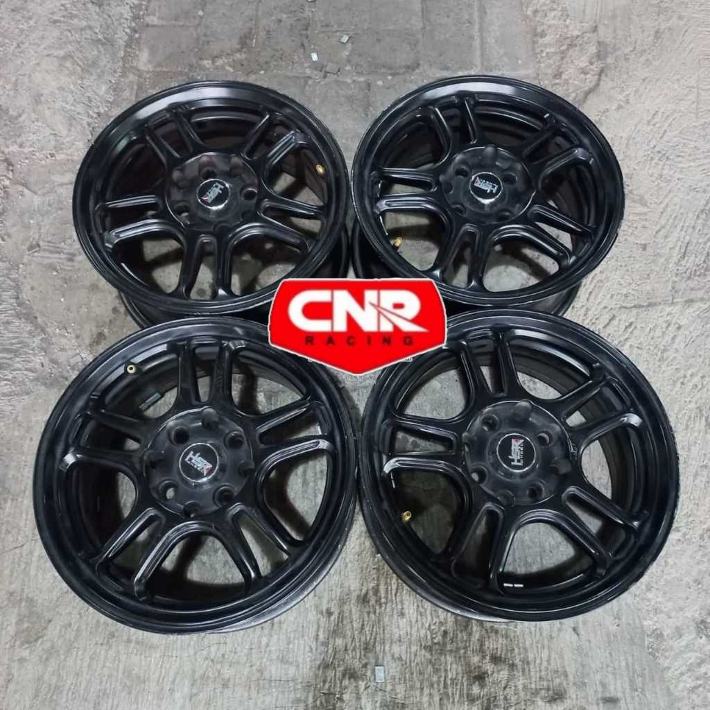 Velg Mobil Bekas Racing Hsr Nx-Spo Ring 14 Lebar 6 Et38 Pcd 8x100/114,3
