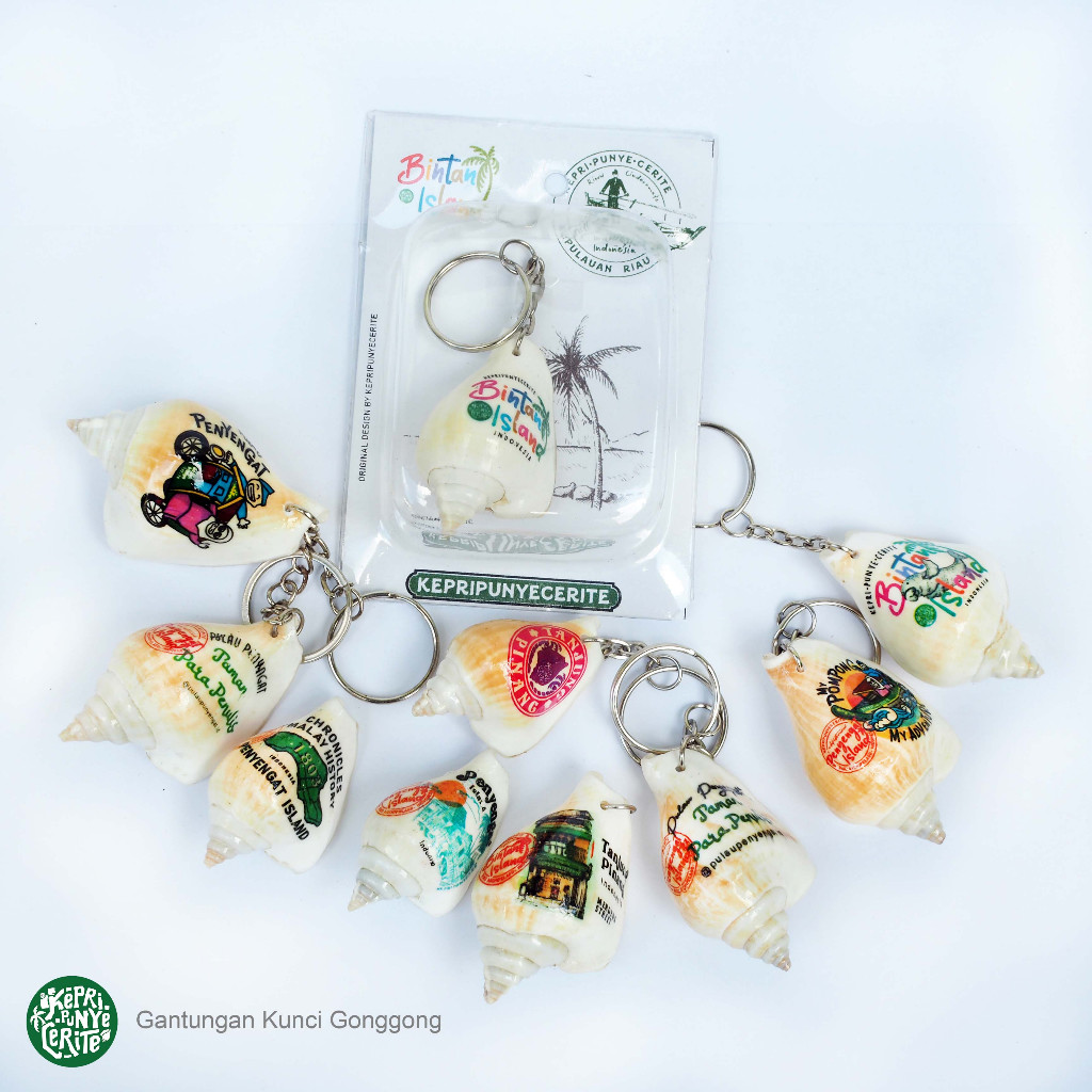 Gantungan kunci Siput Gonggong