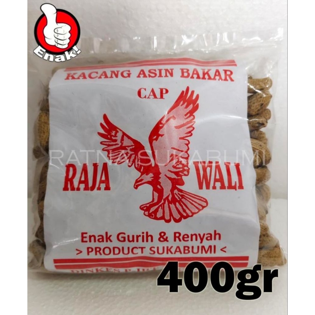 

Rajawali Kacang Asin Bakar 400gr