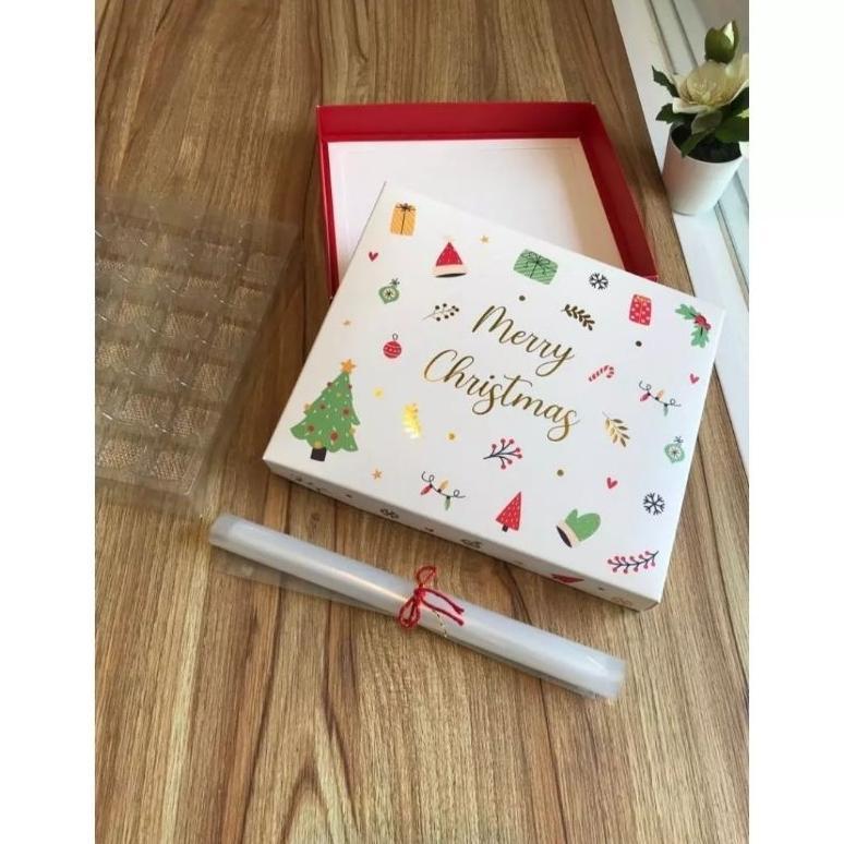 

Box Sekat Kotak Motif Bunga 20 30 Holes Dus Hadiah Kado Box Nastar Brownies Coklat Kemasan Packaging Natal