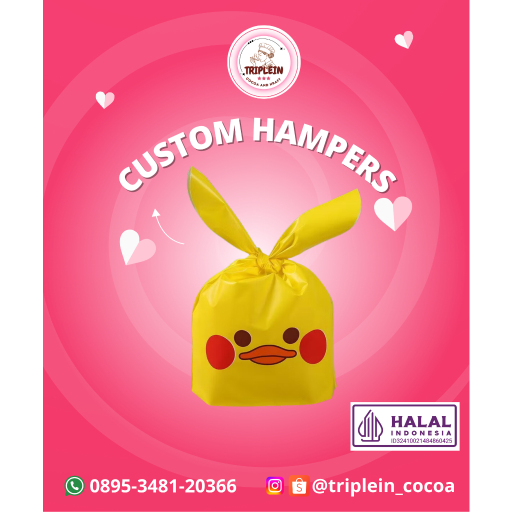 

Custom hampers lebaran/ ulang tahun/ acara (baca deskripsi)