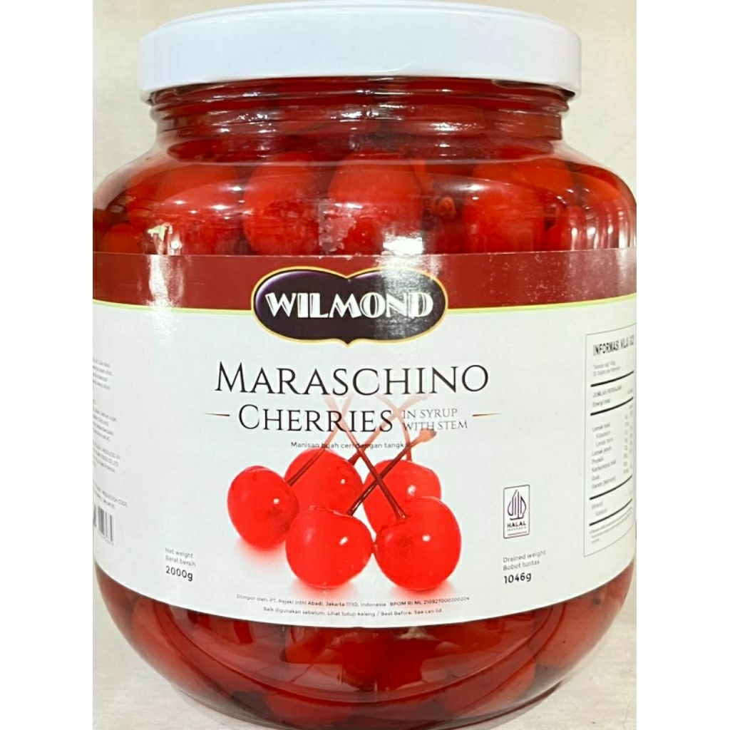 

Willmond Maraschino Cherries / Cherry / Cherry Willmond Maraschino 2000gr