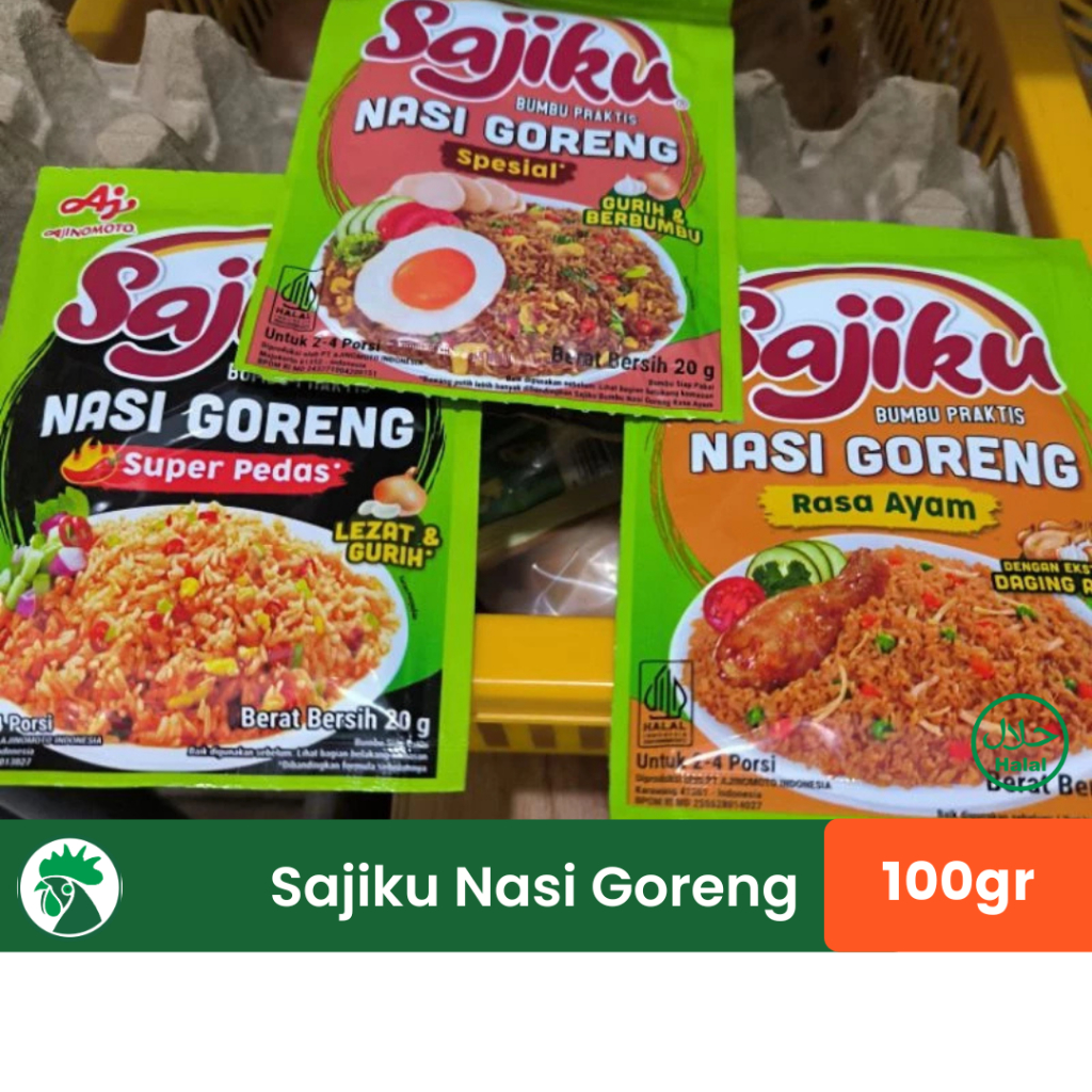 

Bumbu Sajiku Nasi Goreng Kemasan 20gr