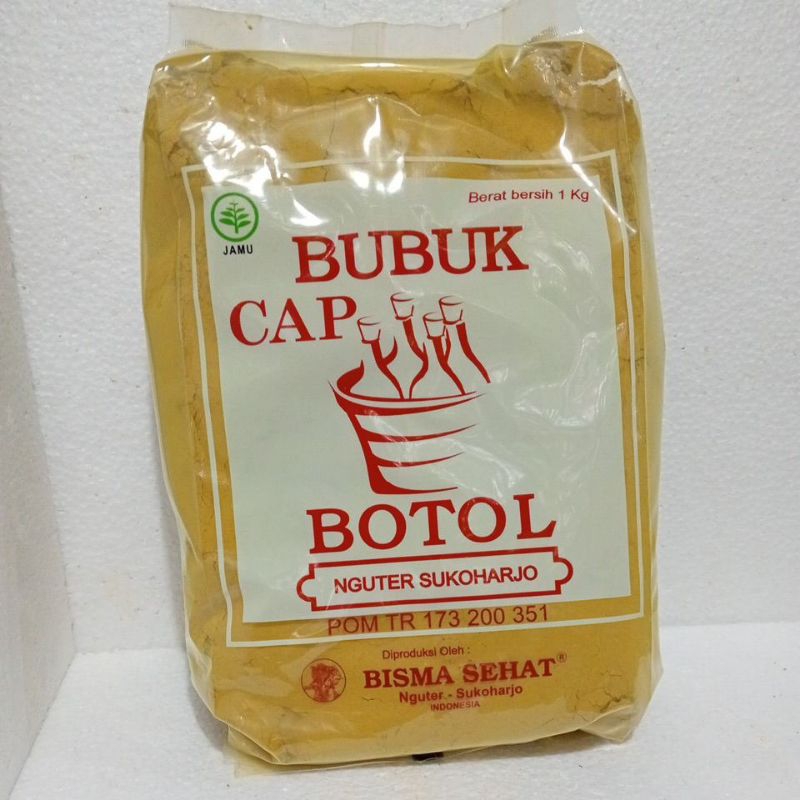 

Bubuk Galian Cap Botol - Bisma Sehat kemasan 1 kg