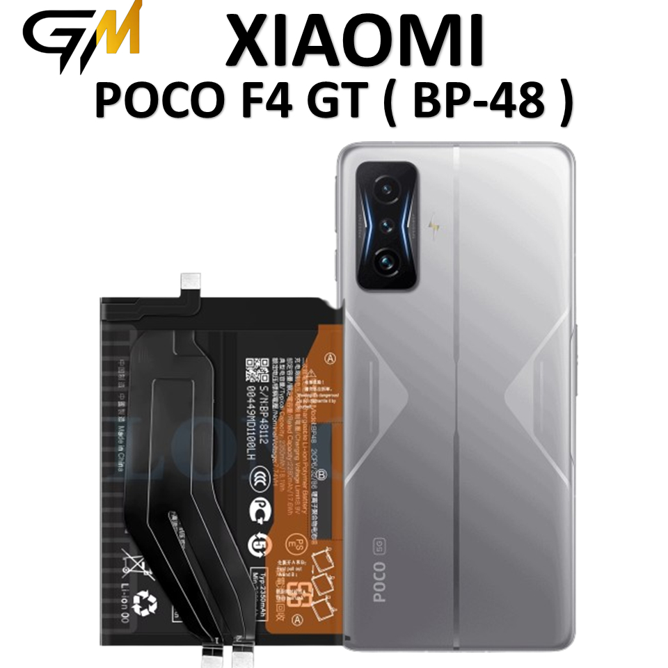BATERAI XIAOMI BP-48 XIAOMI POCO F4 GT BATRE BATRAI BATERAI ORIGINAL 100%