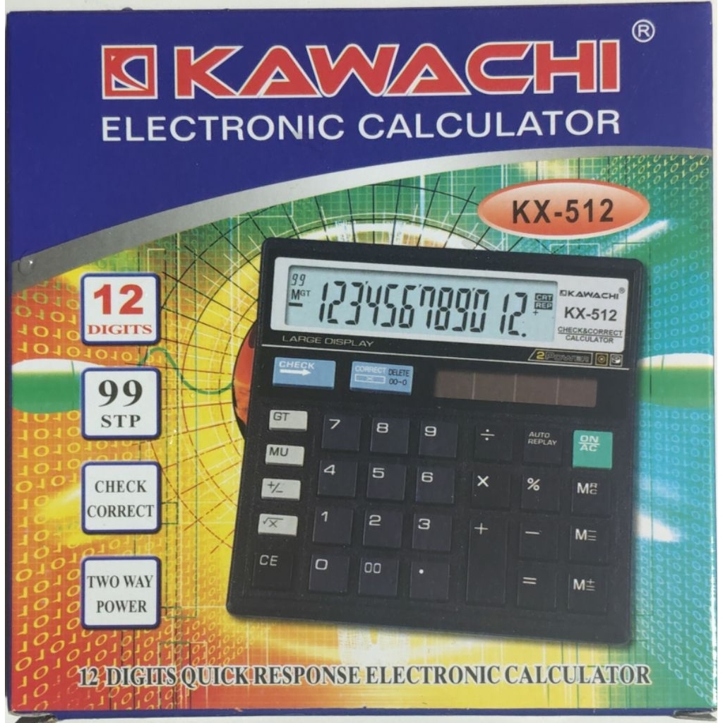 

CALCULATOR KAWACHI KX 512