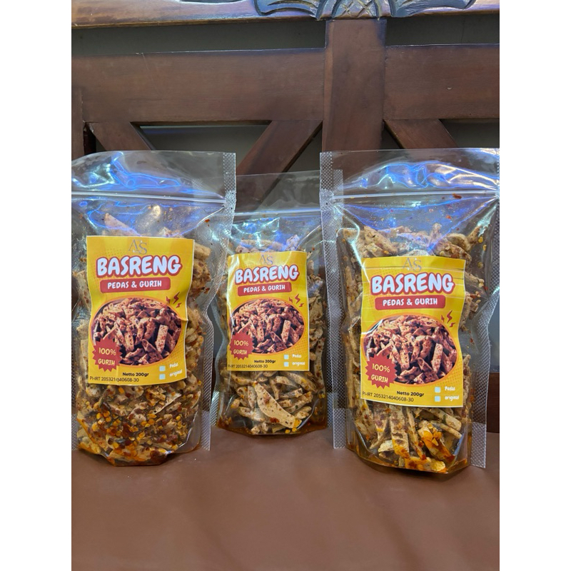

basreng daun jeruk 200 gram