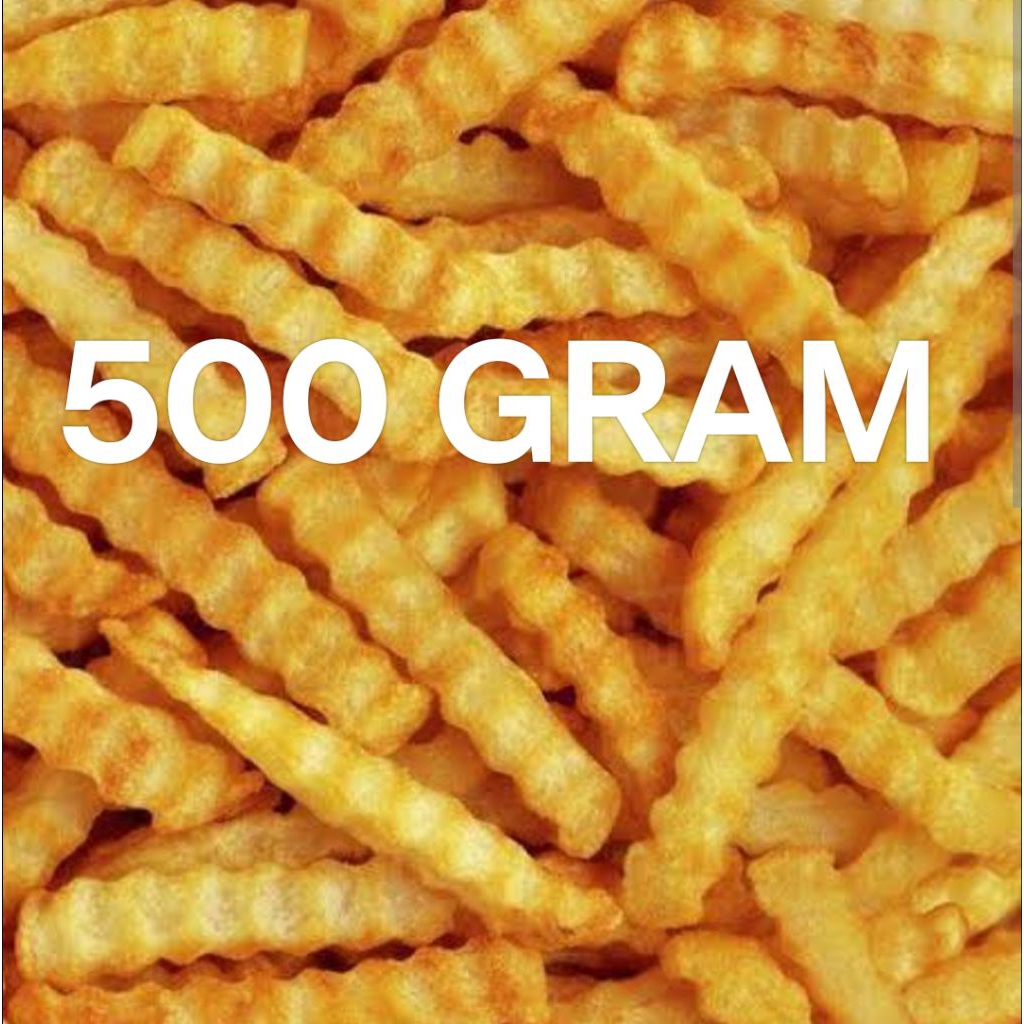 

French Fries | Kentang Goreng Crinkle Cut 500 gram