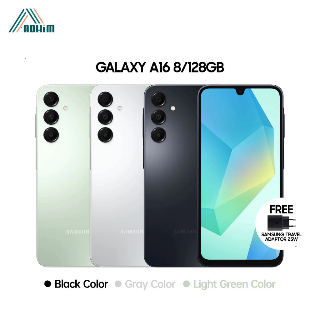 Samsung Galaxy A16 6.7″ 8/128GB Garansi Resmi