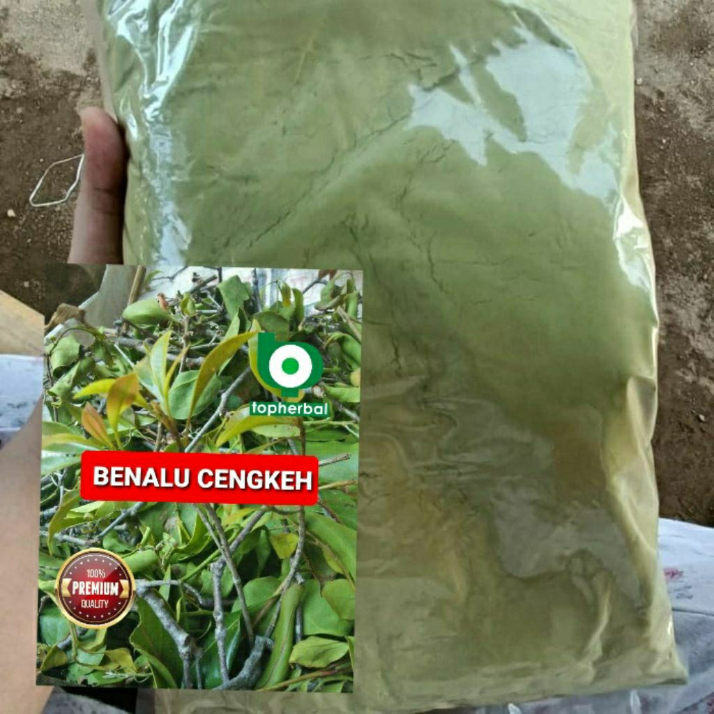 

Bubuk Benalu Cengkeh 1 Kg/1000 Gram Kering Hijau Organik Super Premium