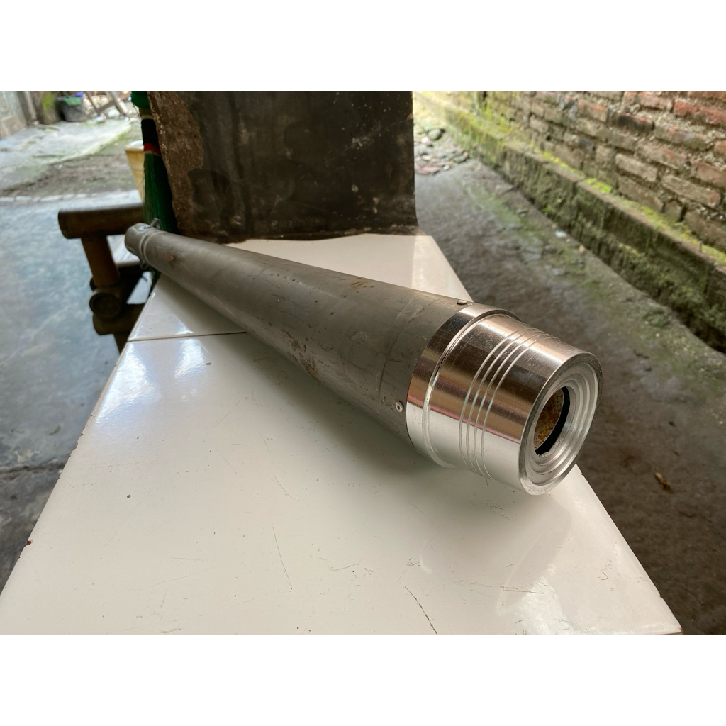 Knalpot Custom Japstyle Knalpot Mega Bass Japstyle Mentah Pnp Tiger Mega Pro Thinder Scorpio