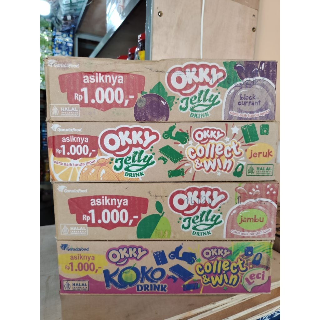 

Okky Jelly Drink Aneka Rasa Minuman Cup