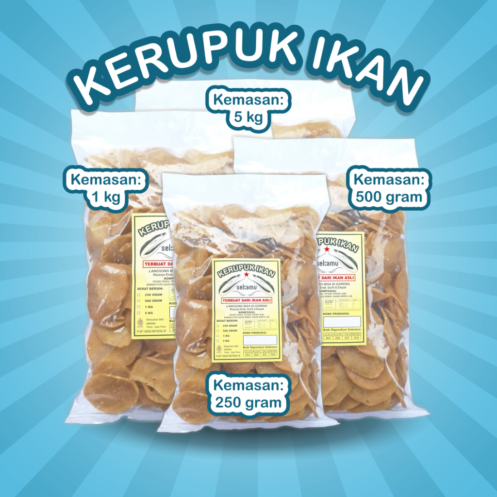 

Sekamu | Kerupuk Ikan