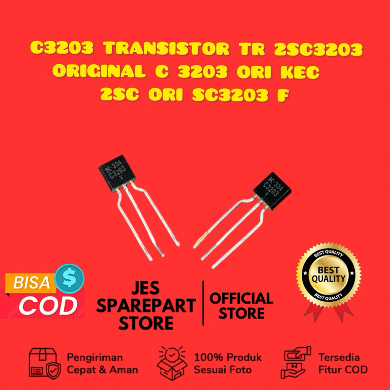 C3203 TRANSISTOR TR 2SC3203 ORIGINAL C 3203 ORI KEC  2SC ORI SC3203 F