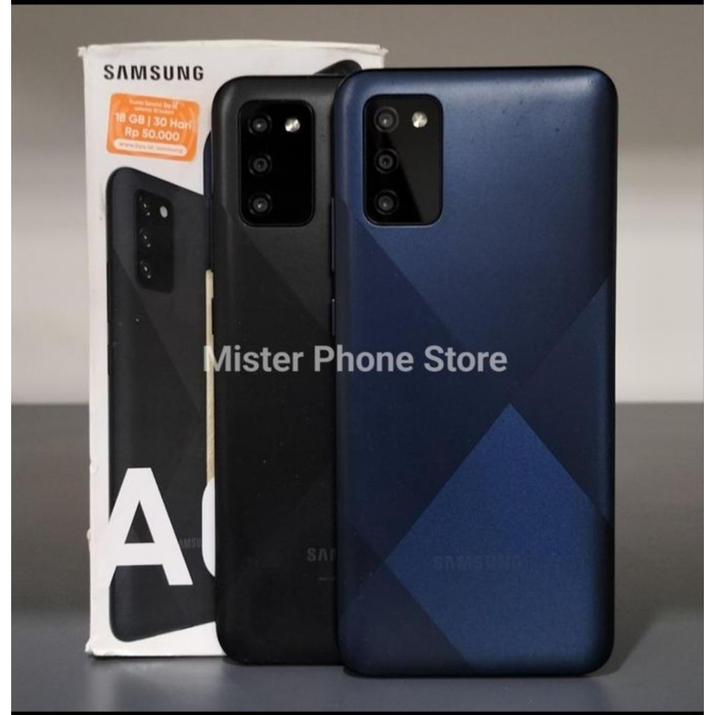 Samsung A02s 3/32 GB Resmi SEIN Indonesia Original Fullset Second/Bekas