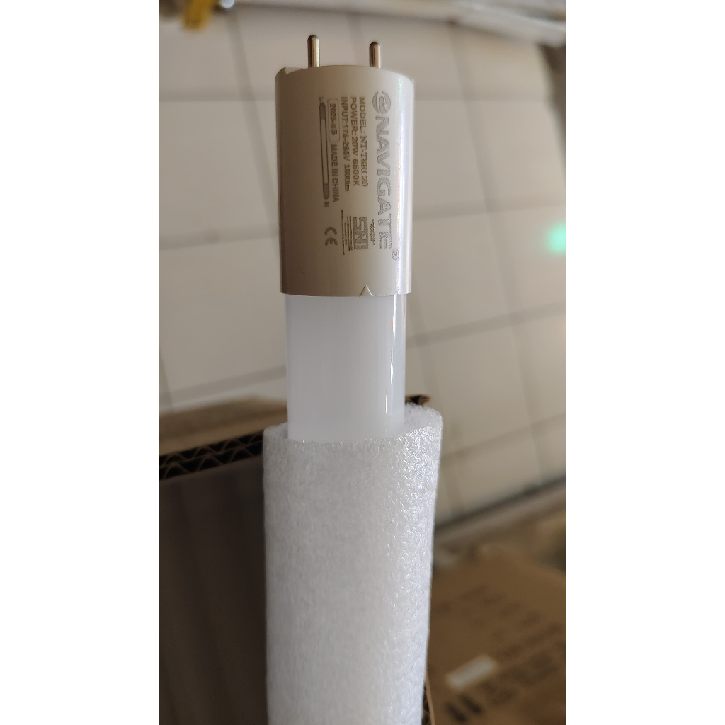 Lampu TL T8 LED 120cm 20w glass tube 120 cm putih white