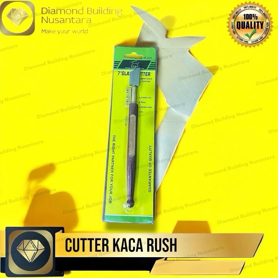 

Pisau Potong Kaca Rush Cutter Glass 7" RUSH Kualitas TERBAIK dan TERMURAH