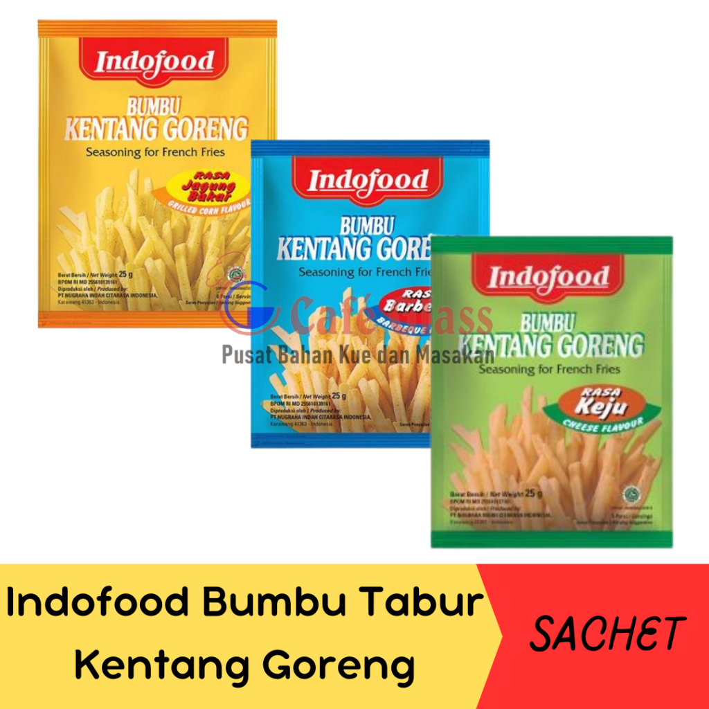 

Indofood Bumbu Kentang Goreng / Bumbu Tabur Rasa-25GR