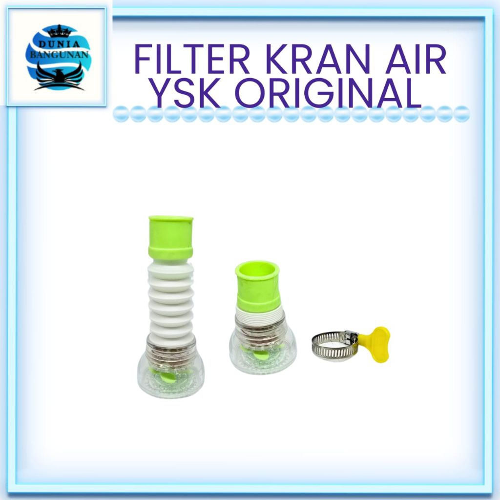 ( Original 100% )Saringan Air/ Filter kran / Sambungan Kran Air Flexible YSK