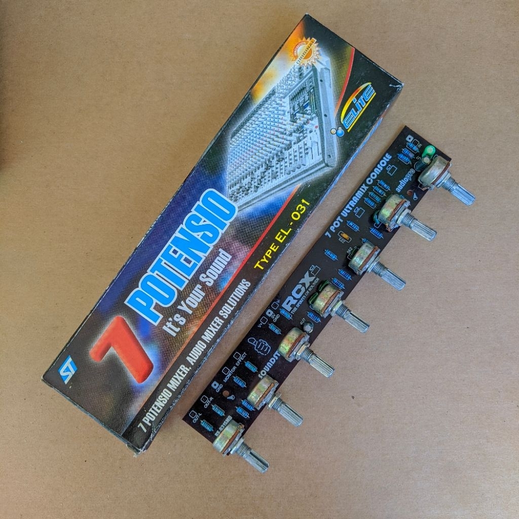 KIT MIXER | PENGUAT MIC 7 POTENSIO