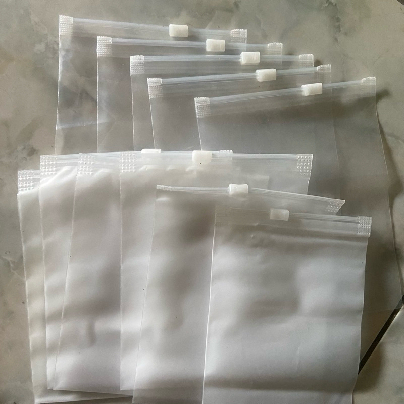 Mika Ziplock /Plastik Ziplock / Zipper Bag / Plastik Packing / Plastik Ziplock