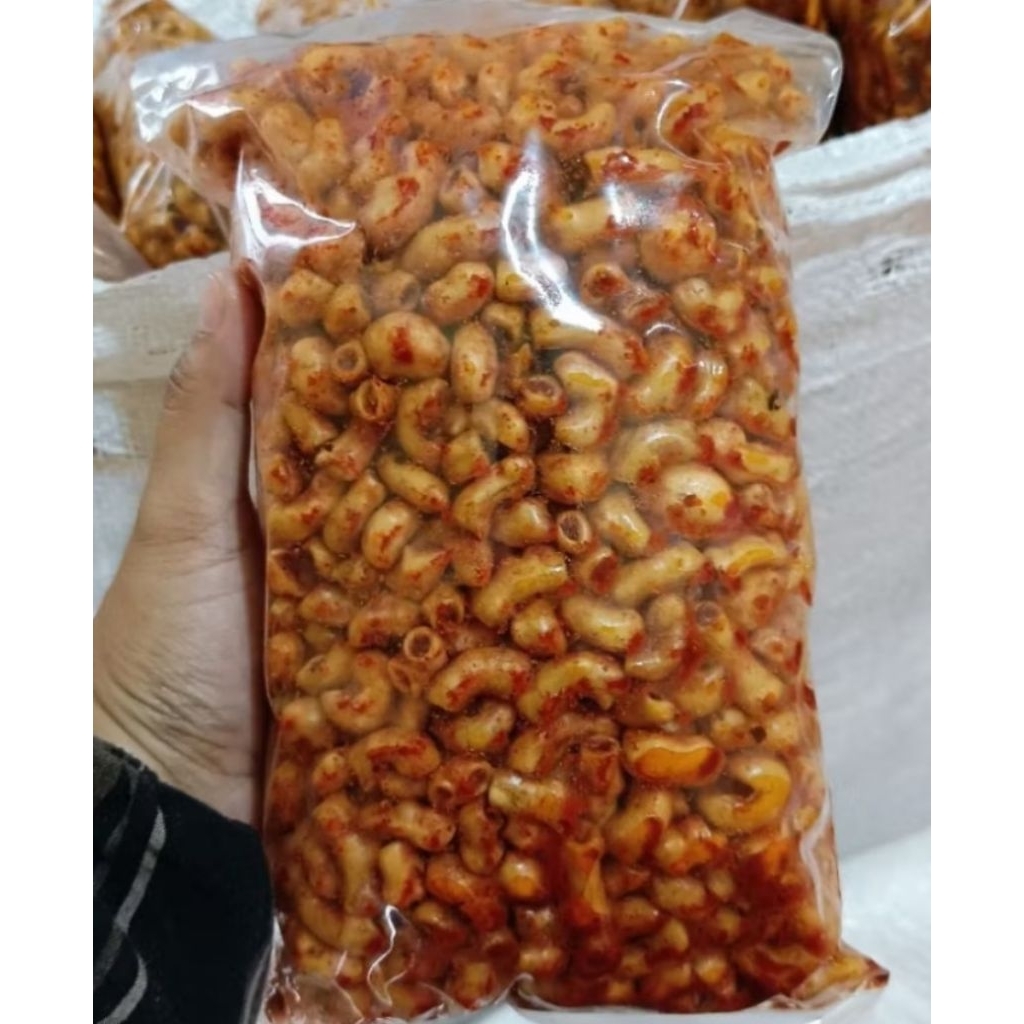 

Makaroni bantat pedas daun jeruk 1kg bumbu padang