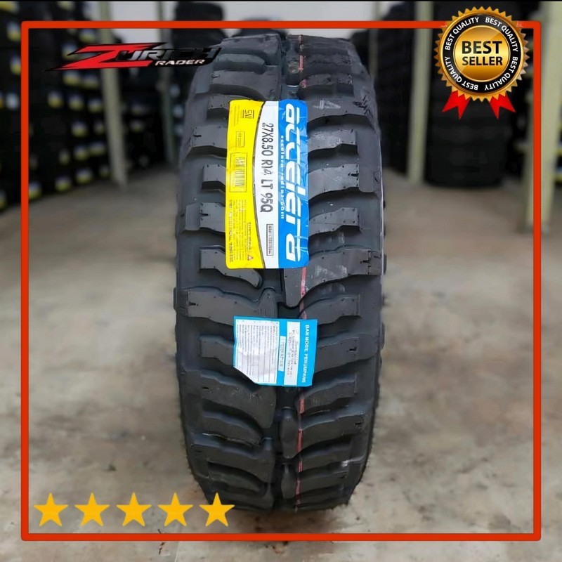 Ban Mobil 27 8,5 R14 Merek Accelera Badak X-Treme Ukuran 27/8,5 R14 Offroad