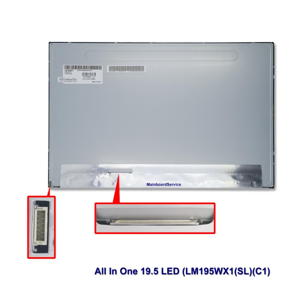 Layar LED LCD PC All In One Lenovo Ideacentre AIO 330-20AST Type F0D8 19.5 Inch