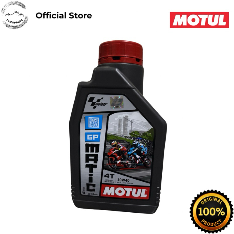 MOTUL GP MATIC 10W40 1L Oli Mesin Motor Matic
