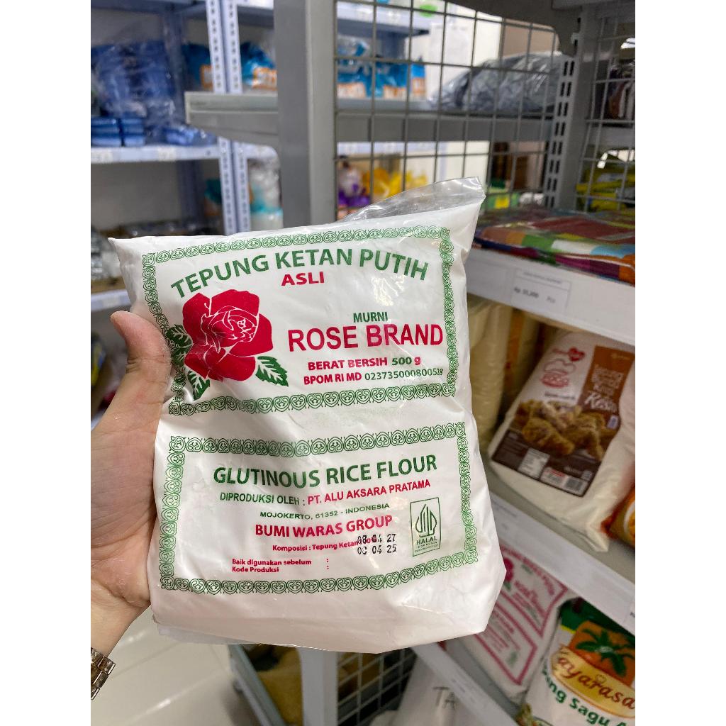 

TEPUNG KETAN PUTIH ROSE BRAND KEMASAN 500 GRAM