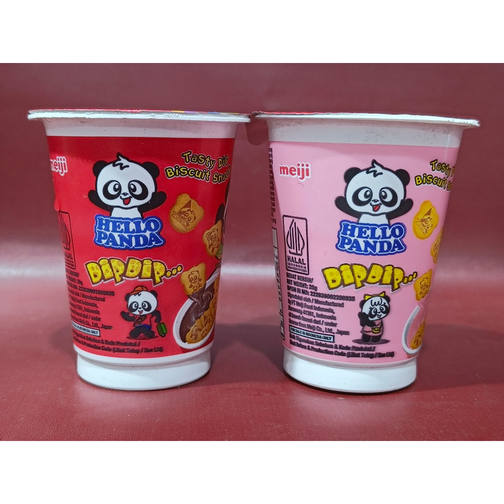 

Hello Panda Dip Dip Biskuit Isi Krim 20g - Chocolate | Strawberry