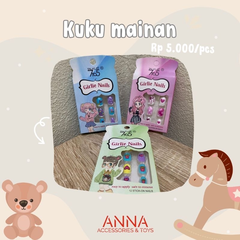 Kuku Palsu Untuk Anak Random