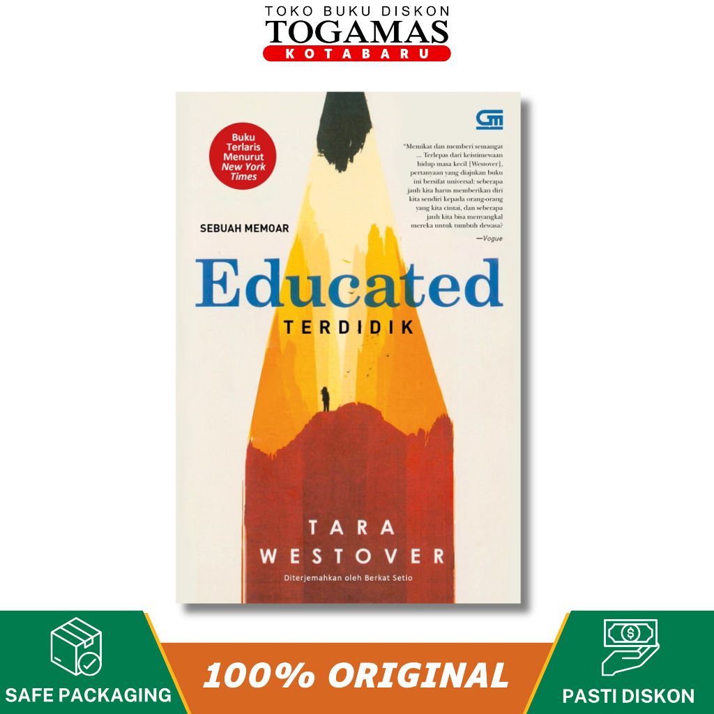 Educated - Terdidik - Tara Westover