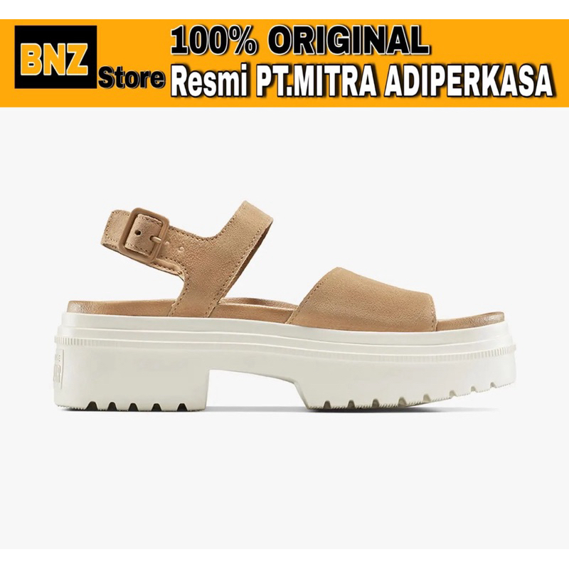 Converse Sepatu Sandal Wanita Converse CTAS Lugged Sand Dune Suede/Egret