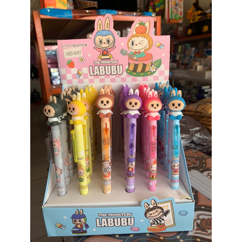 

3 pcs pulpen karakter cetek